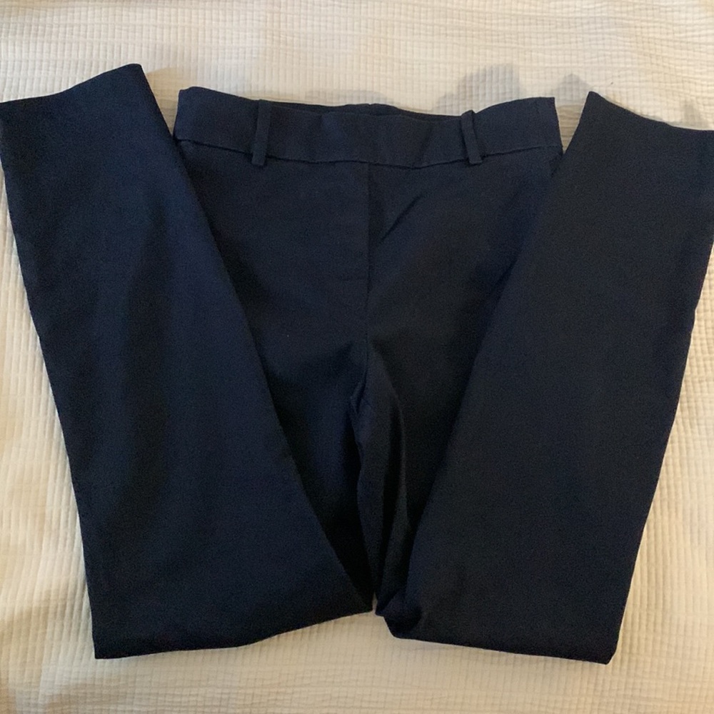 H&M creased pants navy blue - Picture 5 of 5